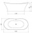 Акриловая ванна Jacuzzi Infinito 180 см Акриловая ванна Jacuzzi Infinito 180 см