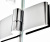 Душевой уголок Ravak SMSKK4-80 Transparent, профиль хром