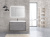 Тумба с раковиной Cezares Premier HPL 100 BLUM archi cemento