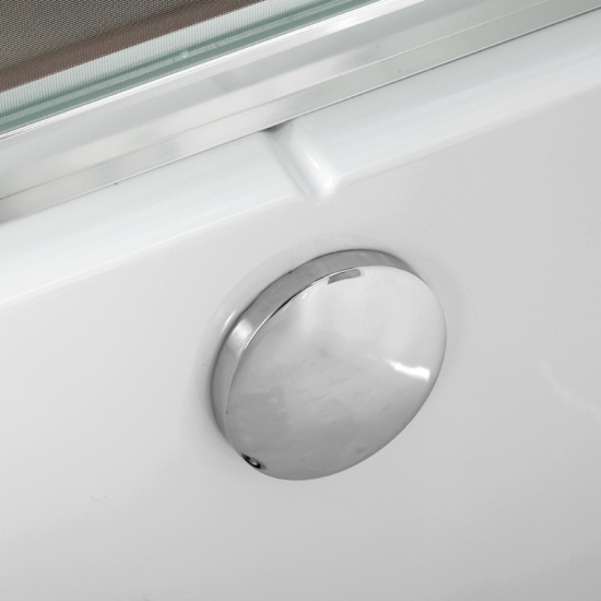 Душевой бокс DTO EM4515 с LED-подсветкой и гидромассажем