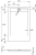 Поддон для душа Radaway Teos F 100x90 black, с сифоном