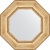 Зеркало Evoform Octagon BY 3670 63х63 см, состаренное серебро с орнаментом Зеркало Evoform Octagon BY 3670 63х63 см, состаренное серебро с орнаментом