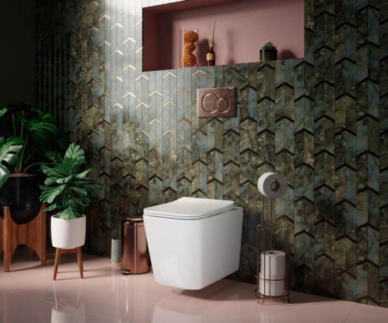 Подвесной унитаз Ceramicanova Cubic Rimless CN1806