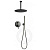 Душевая система Filarete Roun FL1024BG, графит