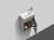 Тумба с раковиной BelBagno Pietra Mini 46 R stucco cemento Тумба с раковиной BelBagno Pietra Mini 46 R stucco cemento