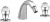 Смеситель для биде Migliore Axo Swarovski 18484 хром