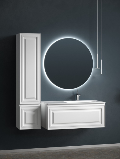 Тумба с раковиной Sancos Very 100 Bianco правая, VR100RW