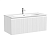 Тумба с раковиной Sancos Code 100 подвесная, белая матовая, раковина белая
