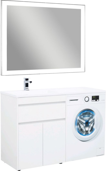 Тумба с раковиной Aquanet Токио 68 1 ящик, 2 двери