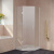 Душевой уголок Vegas Glass AFA-Pen LUX 110 01 10 L, профиль белый, стекло сатин