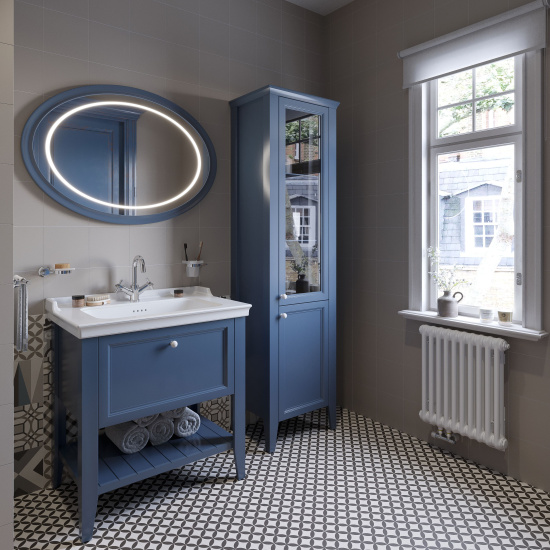 Мебель для ванной VitrA Valarte 80 стальной синий