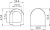 Крышка-сиденье VitrA S50 801-003-009 с микролифтом, петли хром Крышка-сиденье VitrA S50 801-003-009 с микролифтом, петли хром