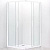 Душевой уголок Cezares Relax A-2-90-C-Bi стекло прозрачное