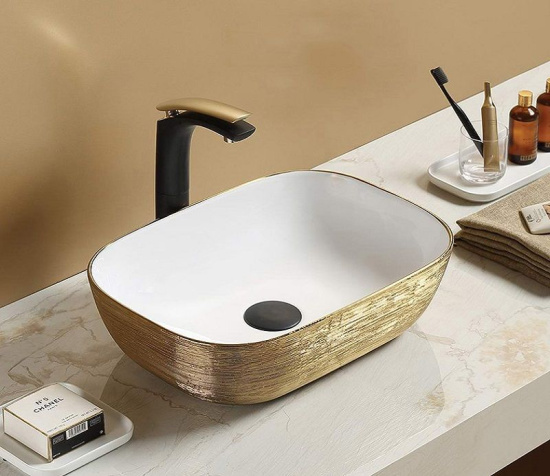 Накладная раковина CeramaLux D1333H132