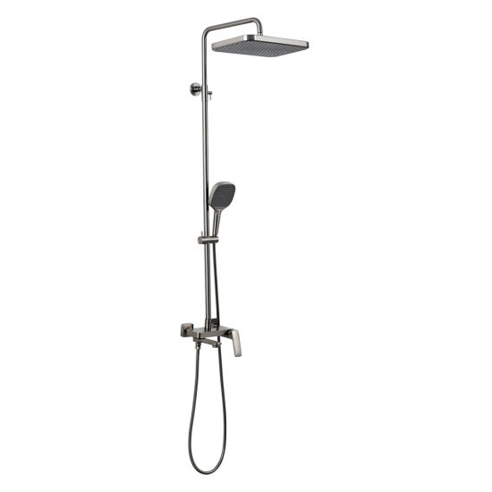 Душевая стойка Gappo G2428-9, оружейная сталь