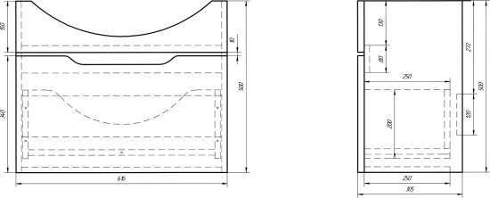 Мебель для ванной Dreja.Eco Laguna 65 белая