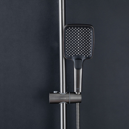 Душевая стойка Gappo G2418-29, оружейная сталь