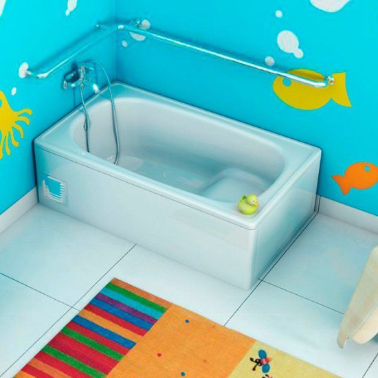 Стальная ванна BLB Europa Mini B05E 105x70 см