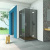 Душевой уголок Vegas Glass AFA Retta 80 08 07 R, профиль глянцевый хром стекло графит