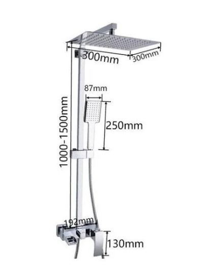 Душевая стойка Gappo G2407-20