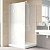 Душевой уголок Vegas Glass AFP-Fis Lux 120*90 01 10 L профиль белый, стекло сатин
