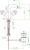Смеситель для биде Fiore XT Sky 17CR0532 Смеситель для биде Fiore XT Sky 17CR0532