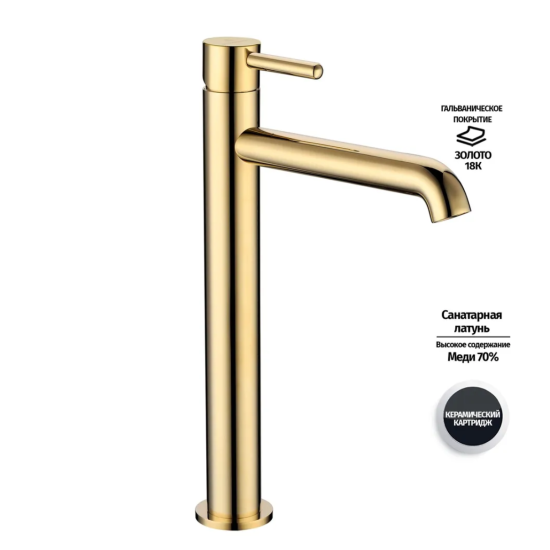 Смеситель для раковины Grocenberg GB3029GO