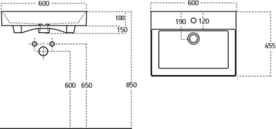 Мебель для ванной Aquanet Йорк 60 белая