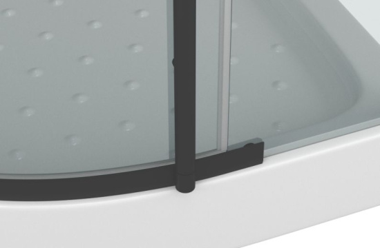 Душевой уголок Bravat Blackline BS090.1110A 90х90х195