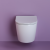 Унитаз подвесной Ceramicanova Uno Rimless CN11001 с сидением
