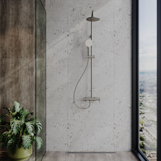 Душевая стойка AQUAme AQM8011BN