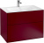 Тумба с раковиной Villeroy & Boch Finion 80 peony matt lacquer, с настенным освещением
