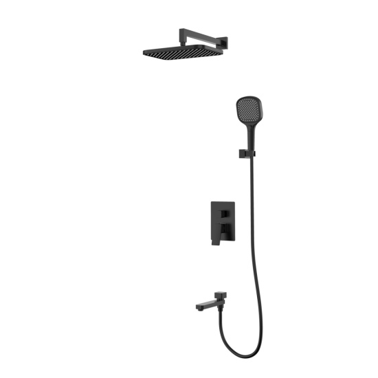 Душевая система Raglo R30.27.06 черный