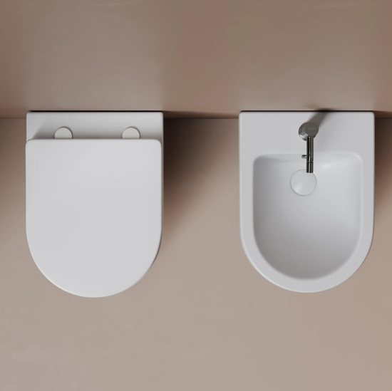 Подвесной унитаз Ceramicanova Метрополь (Metropol) CN4002TMW