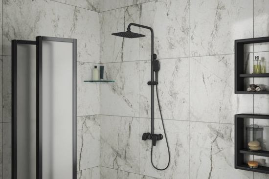 Душевая стойка Rush Nevis NE1735-40 Black