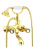 Смеситель для ванны Fiore Venere Sky Swarovski® 13OO0600, золото Смеситель для ванны Fiore Venere Sky Swarovski® 13OO0600, золото