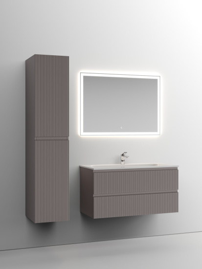 Тумба с раковиной Sancos Snob T 100 Doha Soft SNT100SM, подвесная