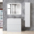 Пенал BelBagno Albano 32 R bianco lucido