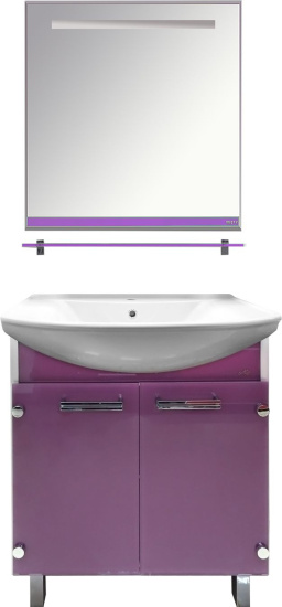 Зеркало Misty Джулия 75 сиреневое