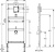 Инсталляция для писсуара Mepa VariVIT 532010