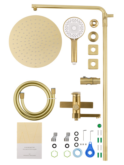 Душевая стойка Wonzon & Woghand Frame WW-88739010-BG