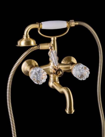 Смеситель для ванны Boheme Crystal 313-CRST