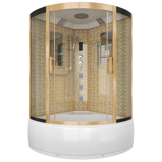 Душевая кабина Niagara Lux NG-7744G золото