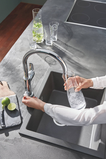Смеситель для кухни Grohe Blue Pure Eurosmart 119708 с фильтром