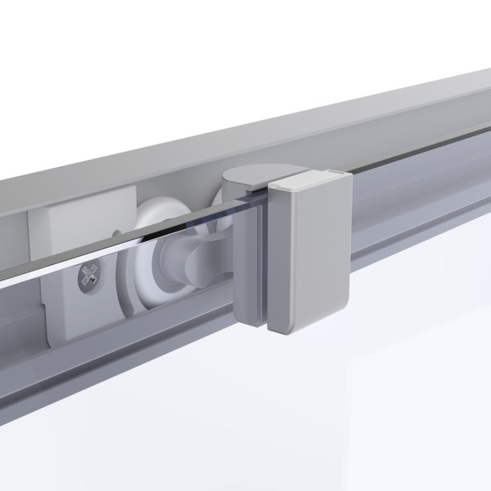 Душевая дверь в нишу Vegas Glass  Z2P Protec h1900 165 07 Moru, профиль матовый хром, стекло Moru