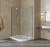 Душевой уголок Vegas Glass AFS-F Lux 120*90 07 01 L профиль матовый хром, стекло прозрачное