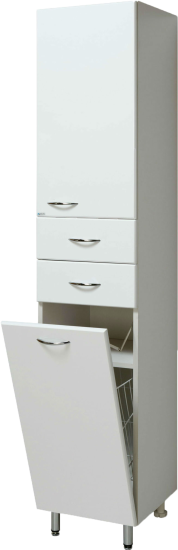 Пенал Runo Универсальный 40 R с бельевой корзиной