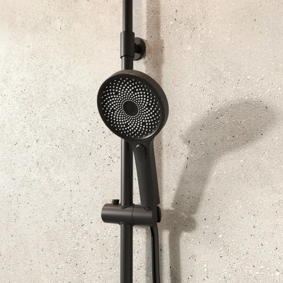 Душевая стойка IDDIS Shelfy SPABLBTi06