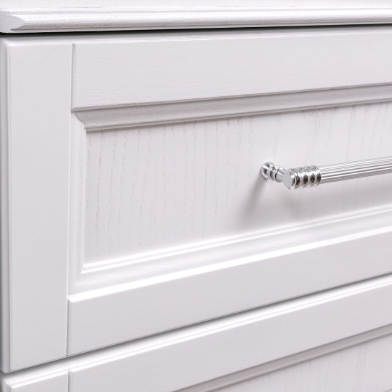 Мебель для ванной ValenHouse Эстетика 80 белая, подвесная, ручки хром