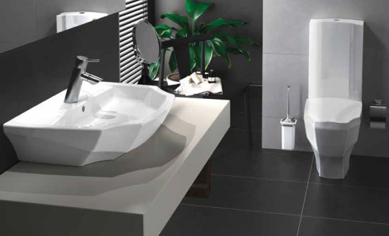 Унитаз-компакт Bien Fracture FRKK05601VP1W3000TK с функцией биде